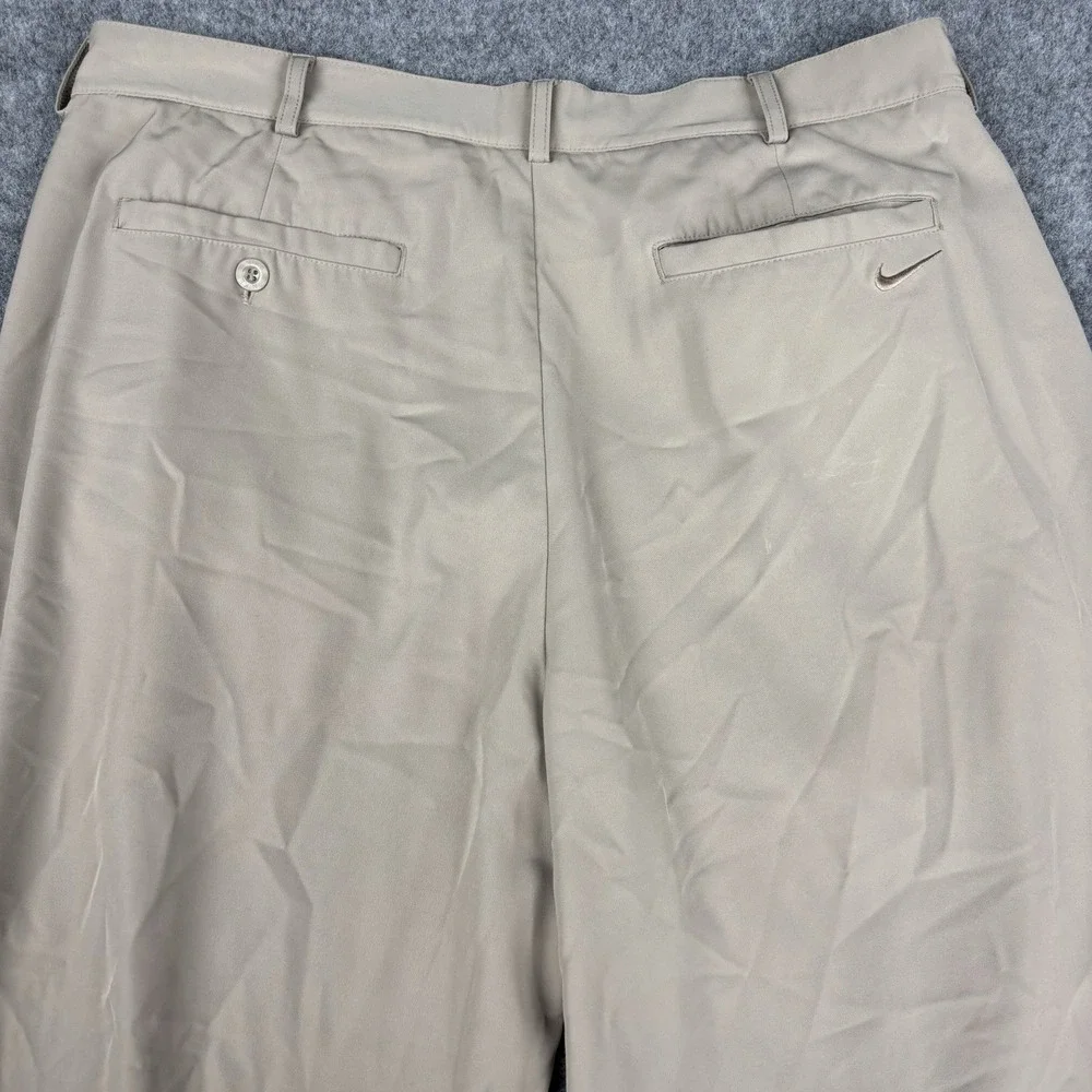Nike Golf Pants Men's 36 Beige Khaki Dri-FIT Stretch Performance Casual Athletic